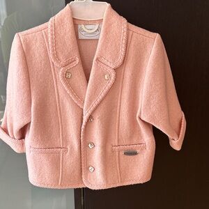 Giesswein Pink Kids Blazer size 18M